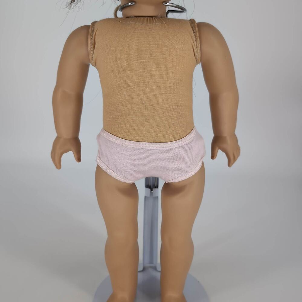 American Girl Doll Light Pink Cotton Underwear Undies Knickers for 18" Doll -EUC